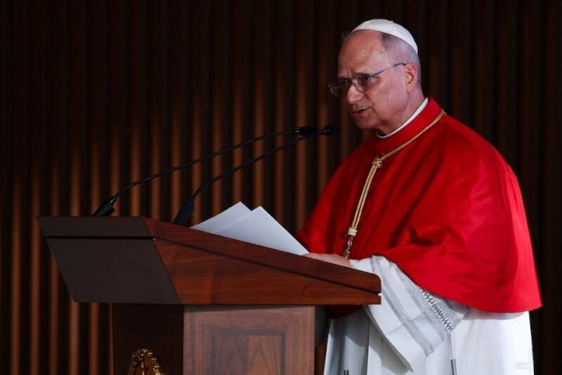 羅馬天主教教宗良十四世（路透社）