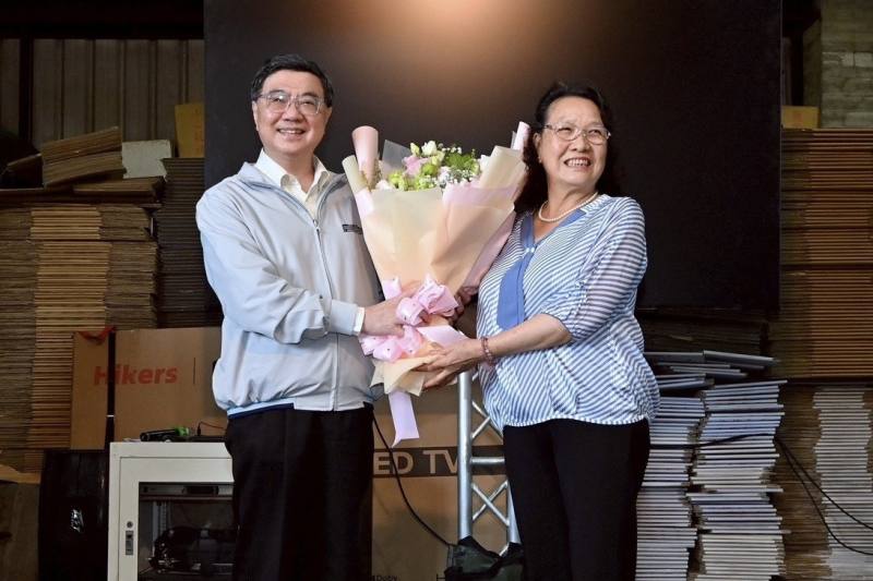 2026年4月18日行政院長卓榮泰視察彰化田尾花卉產區