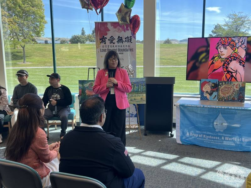 主辦單位羅倩如致歡迎詞