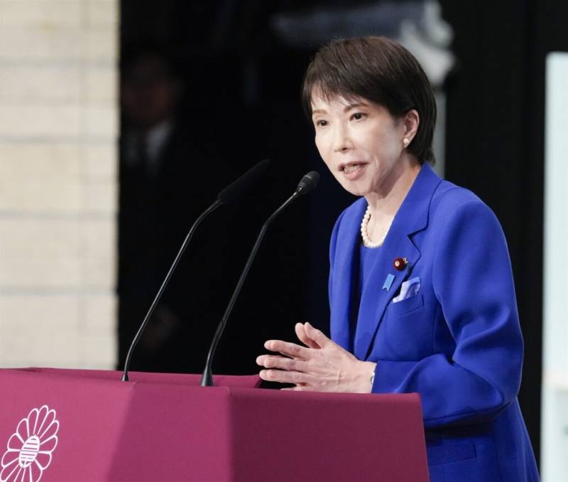 日本首相高市早苗。（共同社）