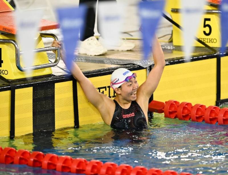 台灣新生代泳將張雅佳。（圖取自全中運網頁sport114.tainan.gov.tw）