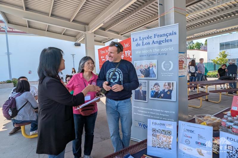 中文學習走向主流，當地以法語學習為主的私立高中，亦參與中文學術比賽