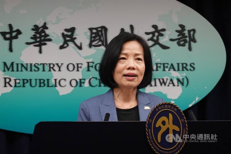 Director-general of MOFA's Department of General Affairs Chen Jin-ling. CNA photo April 21, 2026