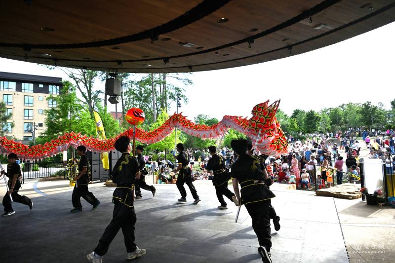 FASCA洛麗分會舞龍表演