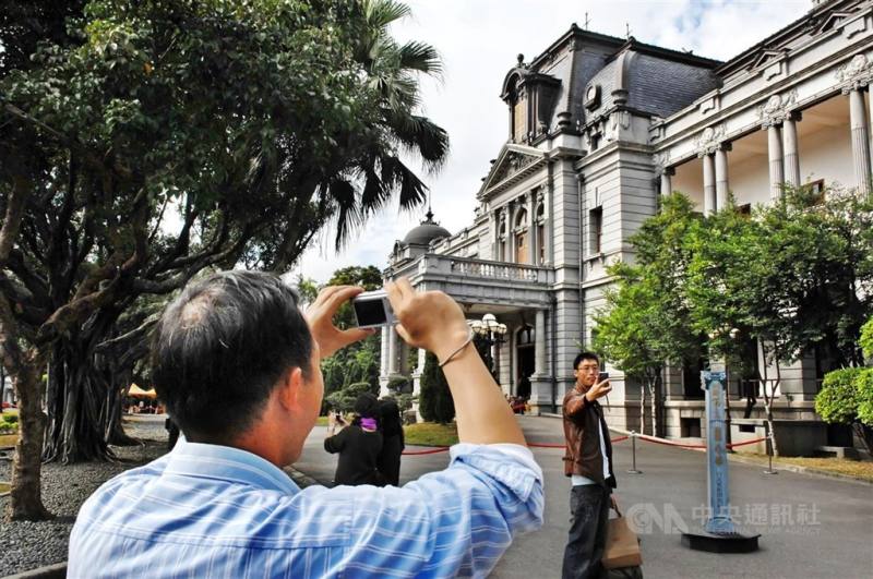 圖為台北賓館。（中央社檔案照片）
