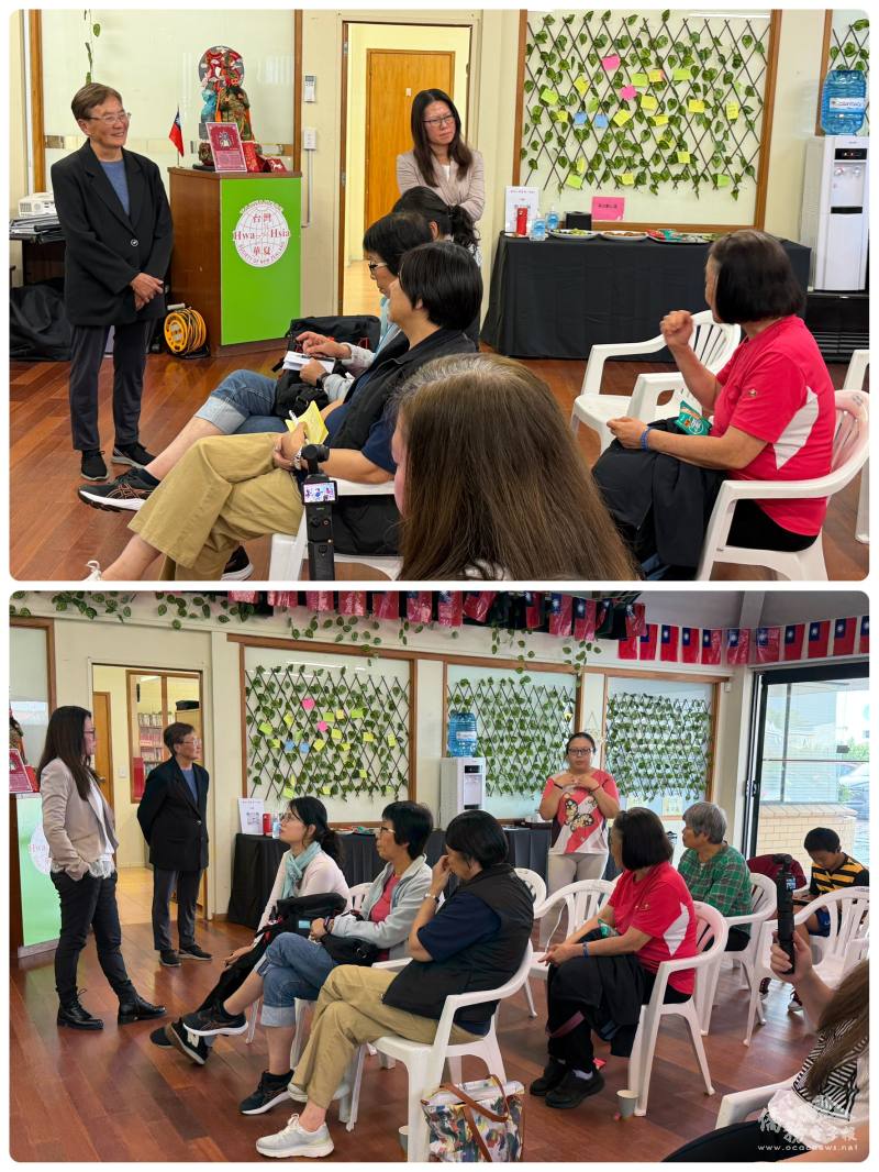 兩位講師與現場家長、教師意見交流