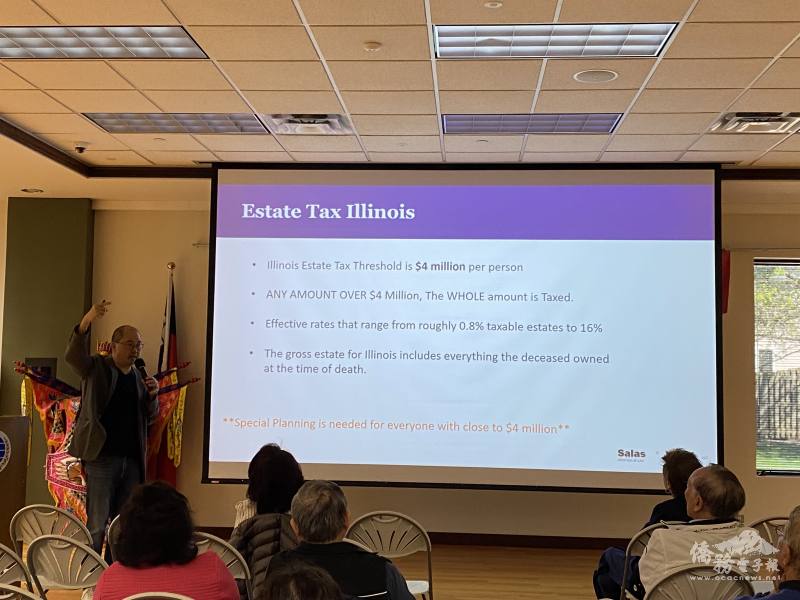 律師王振中在講座中分析與資產傳承與規劃注意事項