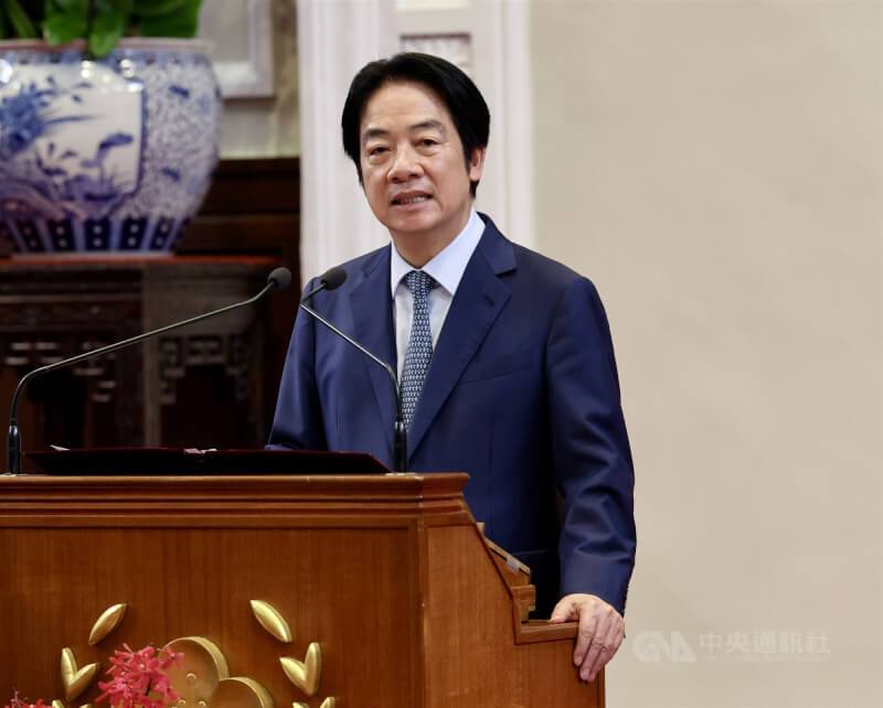 總統賴清德。（中央社檔案照片）