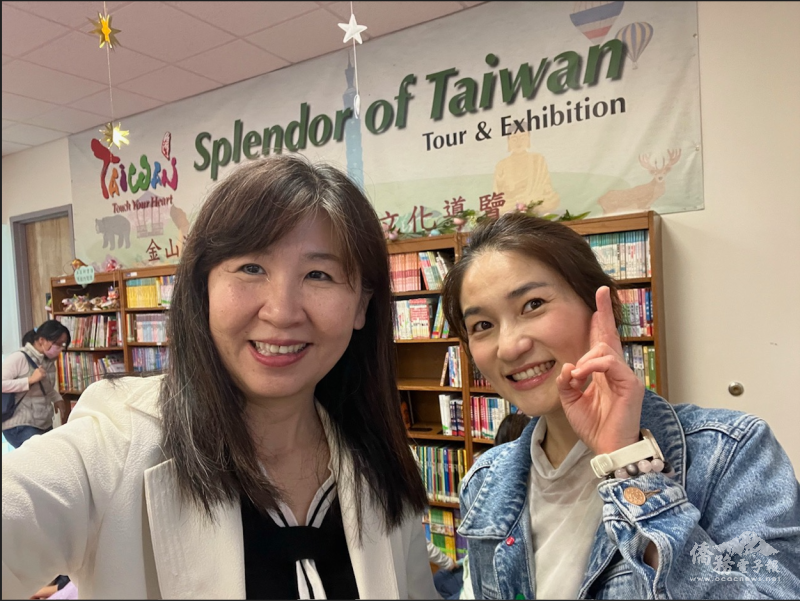 莊雅淑與蕭利倩合影