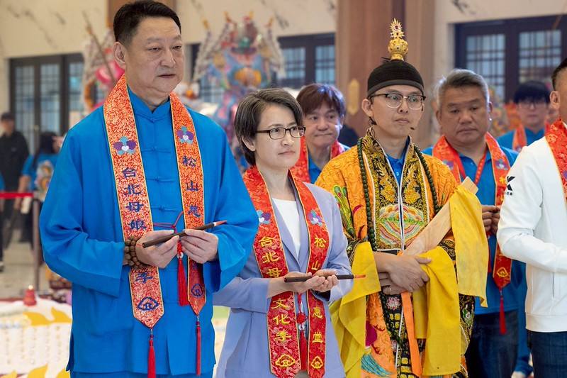 副總統出席「2026臺北母娘文化季米龍開光暨神遊臺北保民遶境嘉年華起駕」