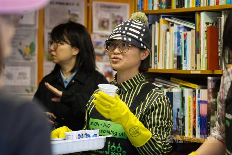 JooSoap Studio founder Lin Ying-ju. CNA photo April 24, 2026