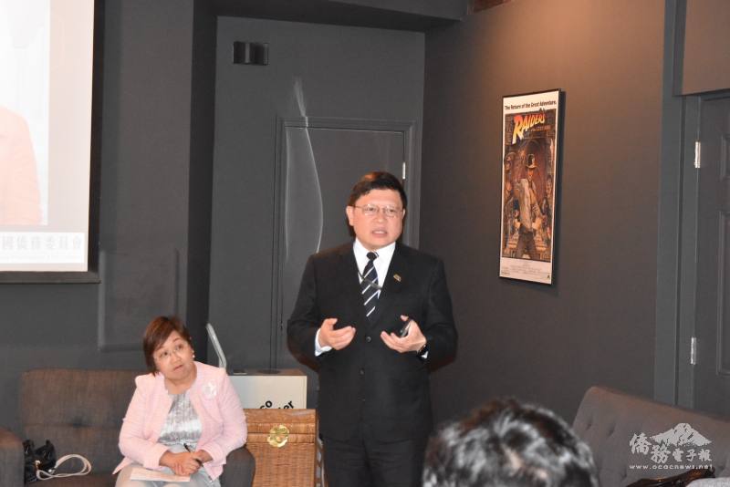 駐亞特蘭大辦事處處長林主恩致詞