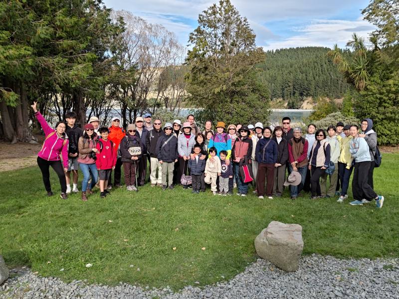 華興協會舉辦Rakaia Gorge 健行