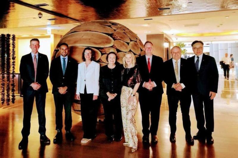 澳洲跨黨派國會議員團4月27日至5月2日訪台，將拜會政府部會、與立法院交流。（外交部提供）