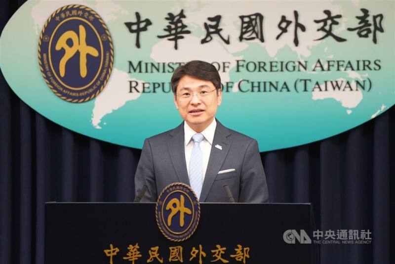 圖為外交部發言人蕭光偉。