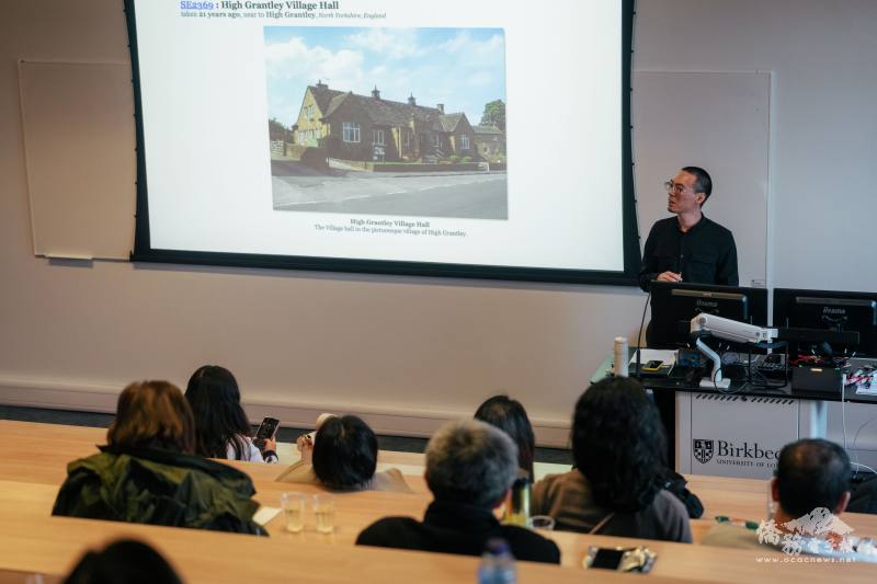 約 25 位藝文與專業領域人士參與本次講座，就英國藝文生態與臺灣藝術海外發展進行交流討論