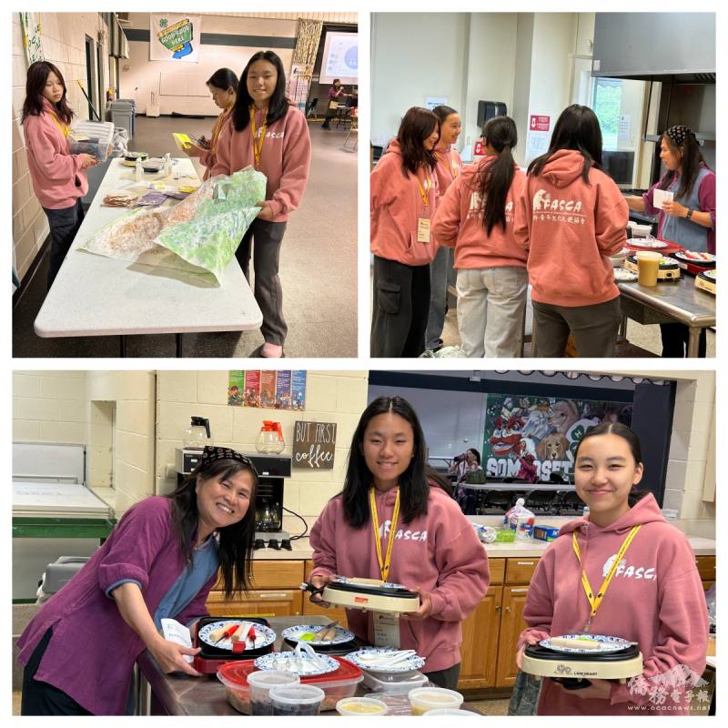 FASCA members collaborate during preparation, turning challenges into teamwork,