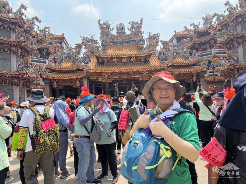 王福堂首站抵達大甲鎮瀾宮迎接白沙屯媽祖，親身感受白沙屯媽祖的號召力
