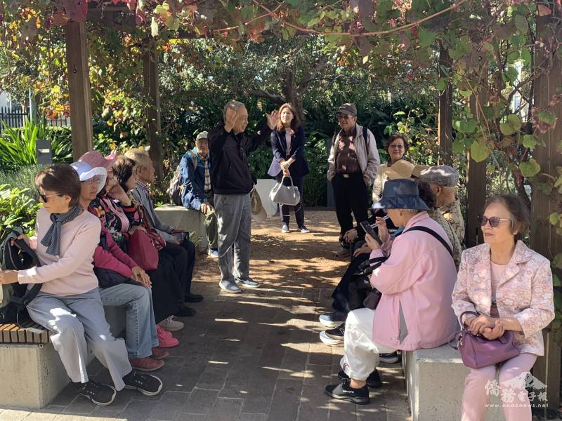 松友會創會會長鍾坤成導覽Randwick文化古蹟