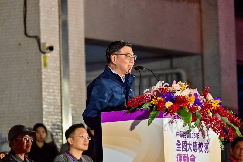 2026年5月2日行政院長卓榮泰出席115年全大運開幕典禮