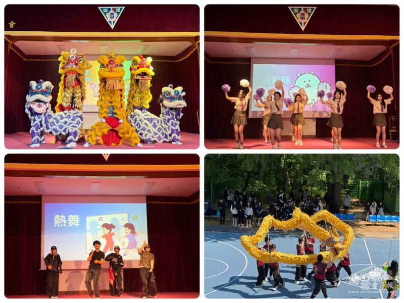 漢中學生以精采的才藝表演慶祝母校78周年校慶