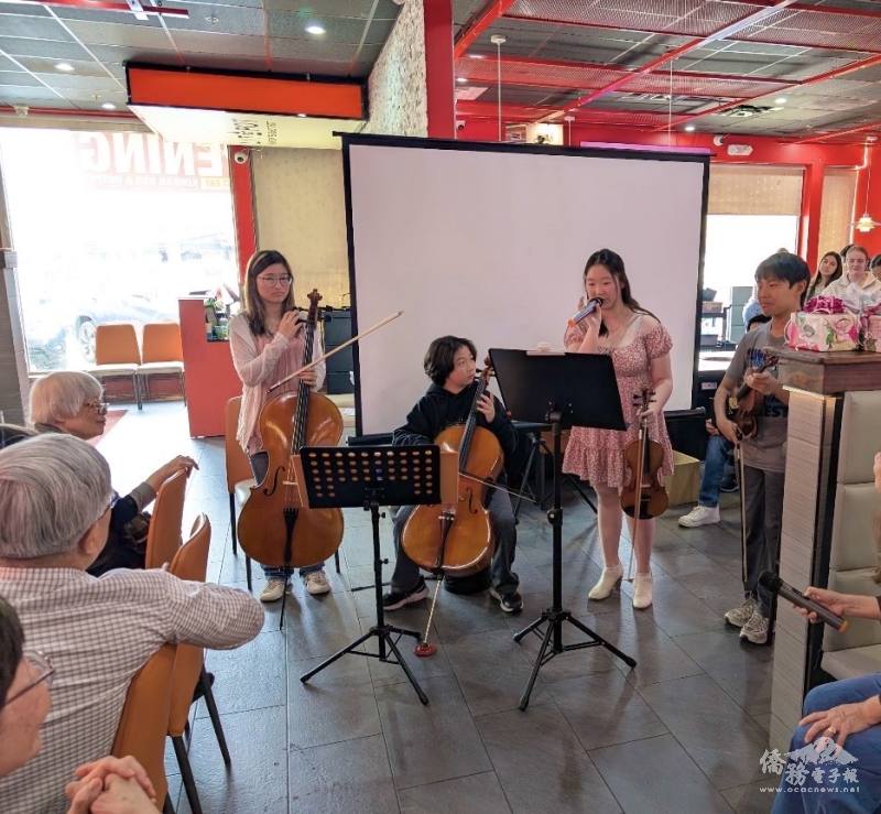 第二代臺美人樂器演奏