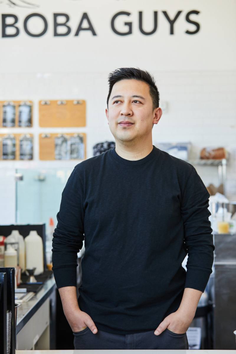 Boba Guys共同創辦人Andrew Chau認為品牌靈魂很重要，同時好的品牌必須自我革新。（Andrew提供）