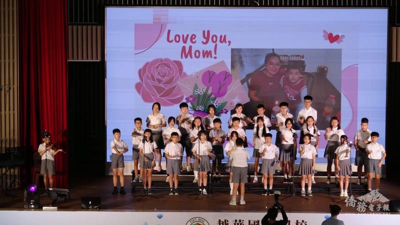 各年級學生帶來精彩合唱表演，展現青春活力與團隊默契