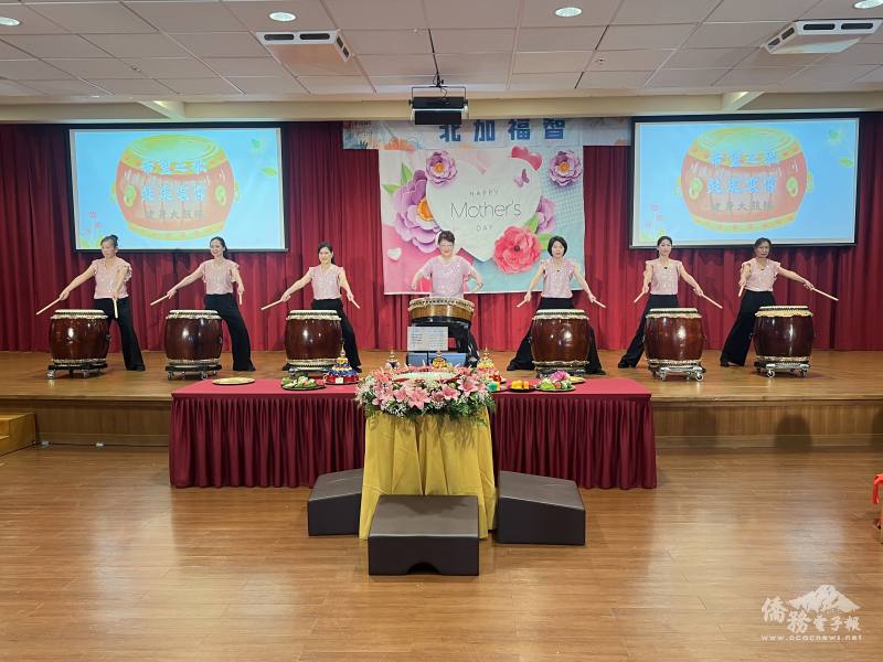健身大鼓隊熱力開場