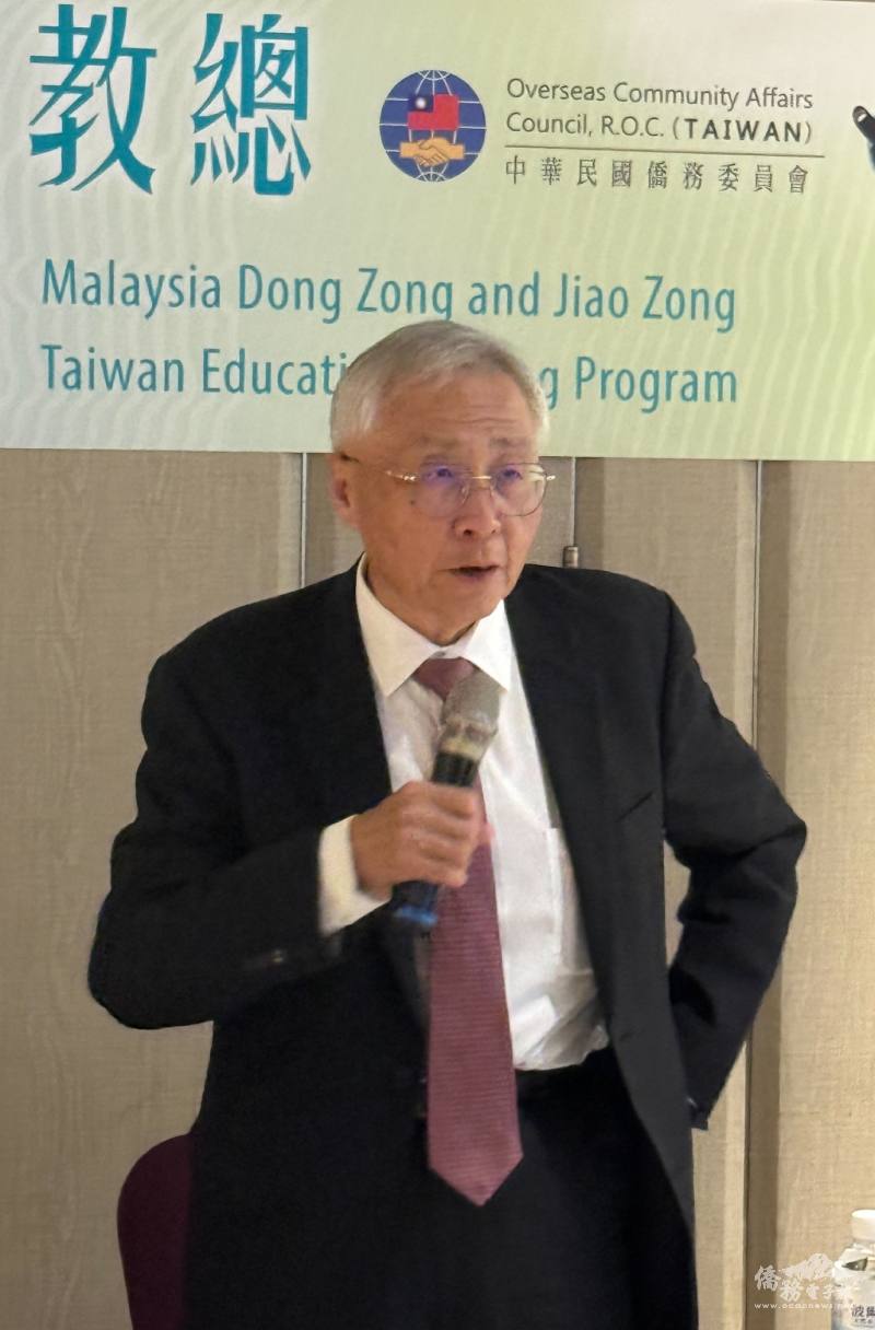僑委會副委員長張良民致詞
