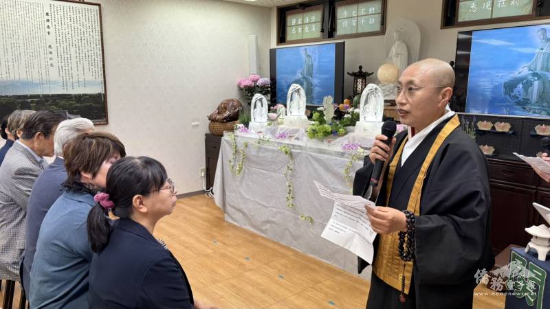 義福法師分享禮佛心得