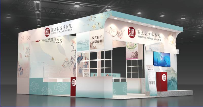 2026高雄旅展5月15日登場，故宮展位位於S1區特3-1，邀請大家蒞臨參觀。(2026高雄旅展故宮展位示意圖)