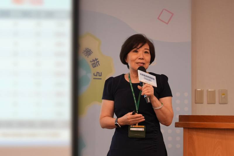 台灣癌症基金會副執行長蔡麗娟（圖）說，推動卵巢癌HRD基因檢測補助計畫，助晚期卵巢癌病友得以減輕經濟壓力，完成基因檢測。（台灣癌症基金會副執行長提供）