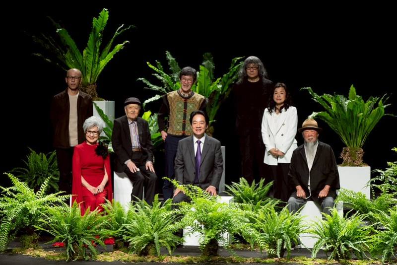 賴清德總統15日下午出席「第24屆國家文藝獎贈獎典禮」