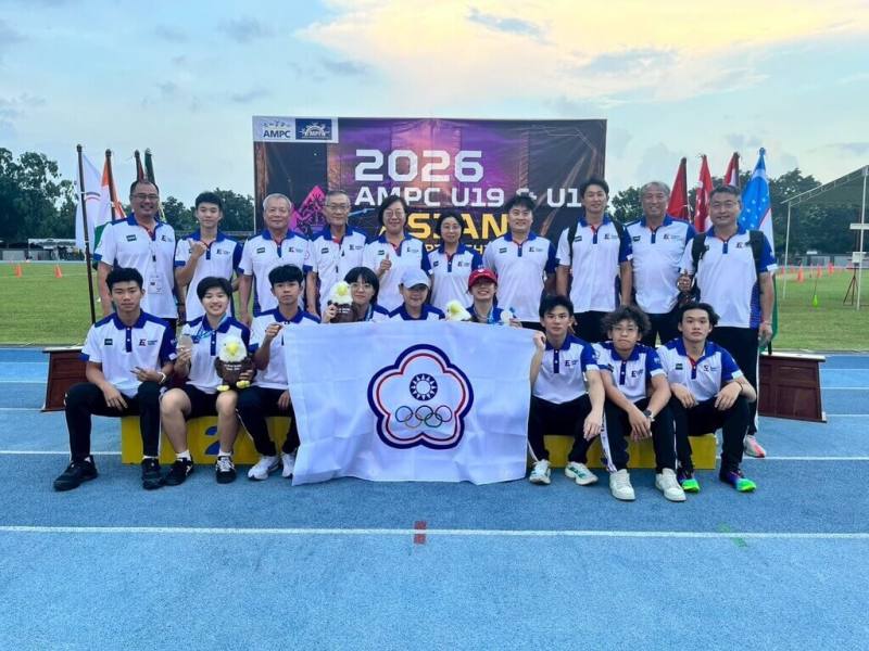 台灣代表隊10日至17日於印尼日惹出賽2026年現代五項U17與U19亞洲錦標賽，獲3銀2銅。