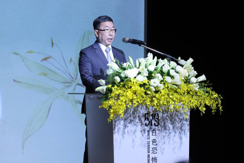 行政院政務委員林明昕致詞