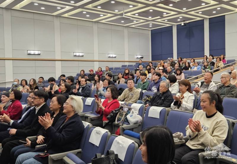 活動吸引逾150位僑界、科技與學界人士，以及許多在地年輕學子前來觀影