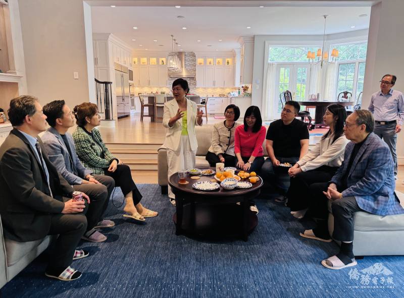 徐佳青聽取近期華府地區重要活動規劃