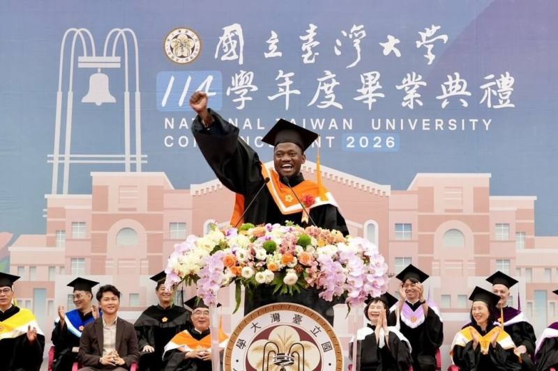 Nathan Thadeo Yoashi (photo courtesy of National Taiwan University)
