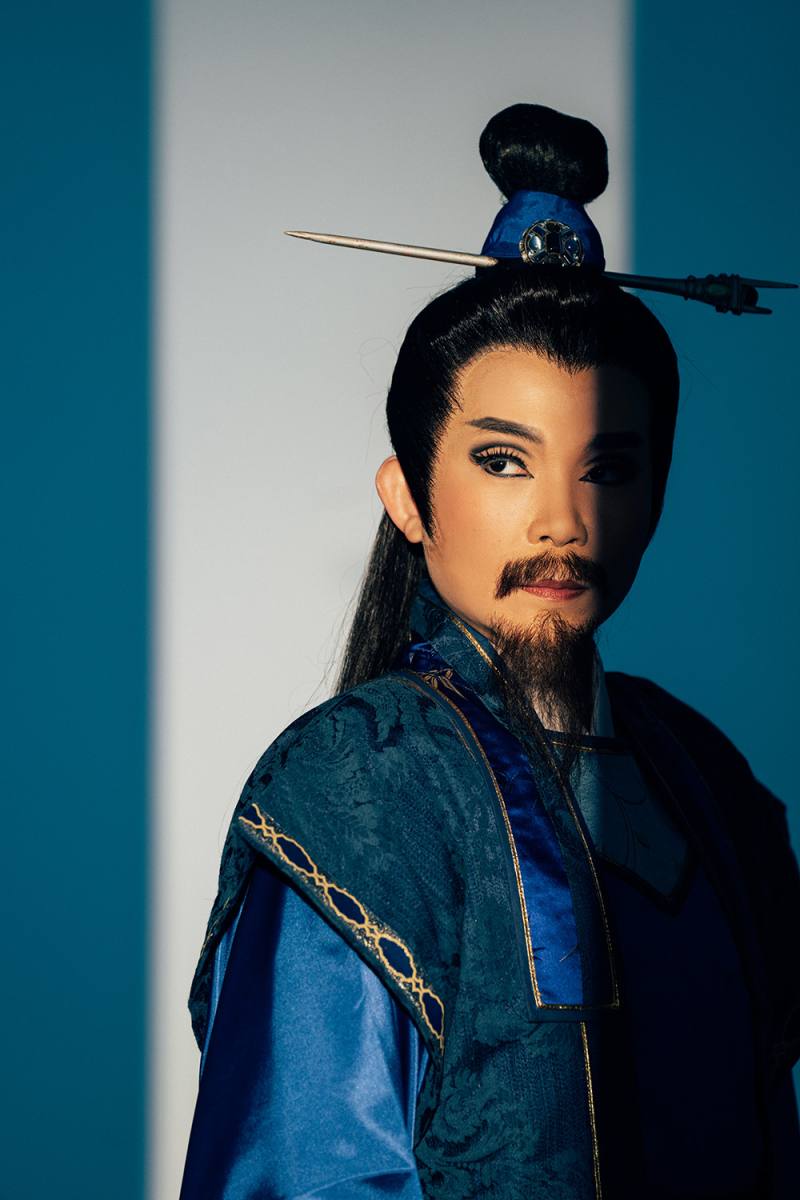 鄭婓文飾程嬰（劉璧慈 攝 毛斷計畫 提供）