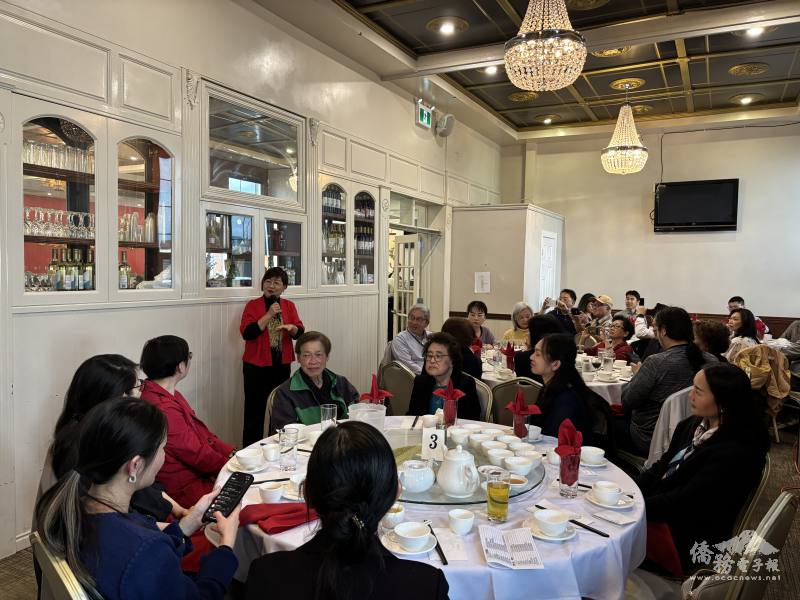 徐佳青致詞強調「Move to Next Generation」是僑委會的重要目標