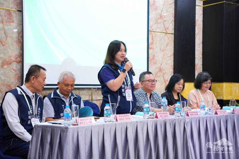 李維淳致詞表示將持續深化會員服務、凝聚臺商力量，善盡企業社會責任
