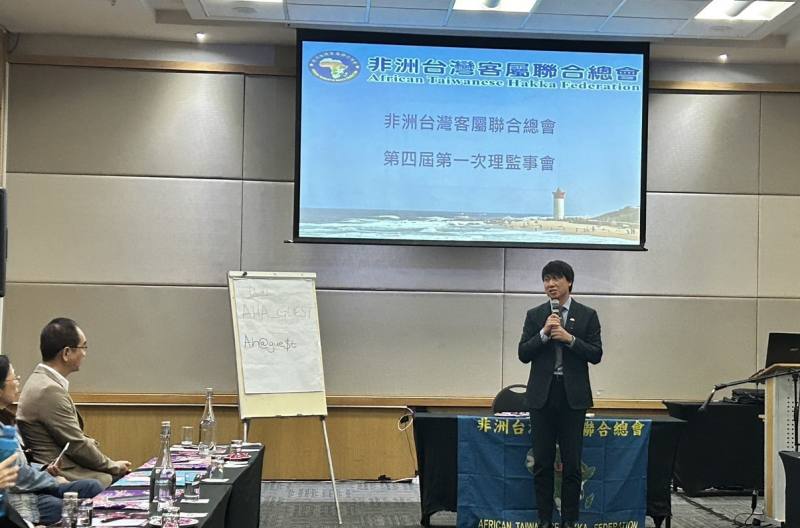 僑務秘書李永盛代表致詞