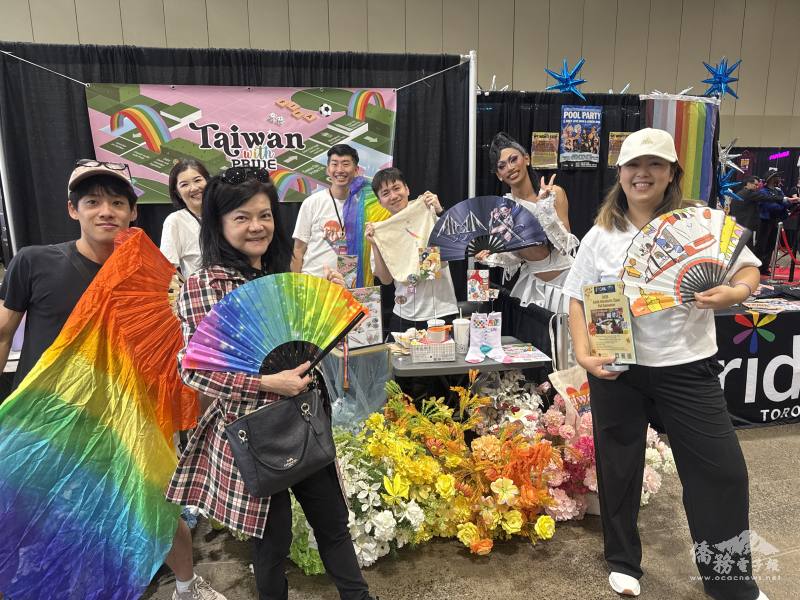 由臺灣僑界人士組成的「寬容自信臺灣協會」參與首度辦理Fierce and Fabulous Expo（多倫多同志博覽會），除設置攤位推廣臺灣性別平權、多元文化及文創商品外，更首度安排DJ音樂演出