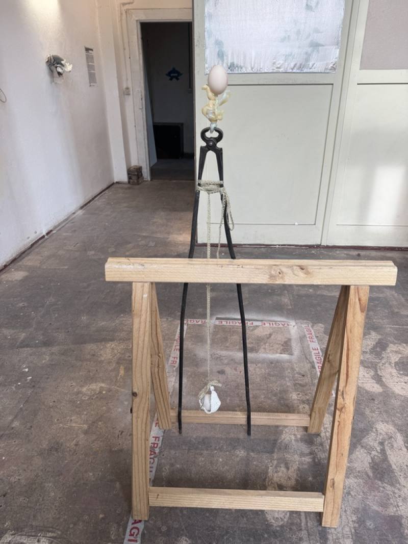 台灣藝術家陳呈毓捷克駐村成果個展Dream of the Eggs，靈感來自二戰捷克蘇台德地區的動盪歷史。