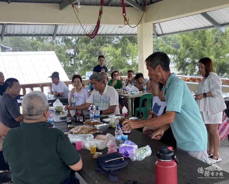 菲律賓北線臺灣廠商聯誼會會員齊聚Sun's View Liwa渡假村，共同歡慶端午佳節並餐敘聯誼