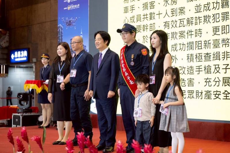 總統出席「115年警察節慶祝大會」