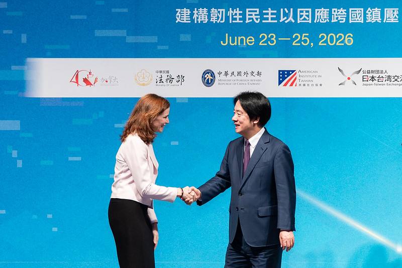 總統出席GCTF研討會開幕典禮　盼攜手提升民主韌性與人權保障　為全球和平繁榮貢獻力量