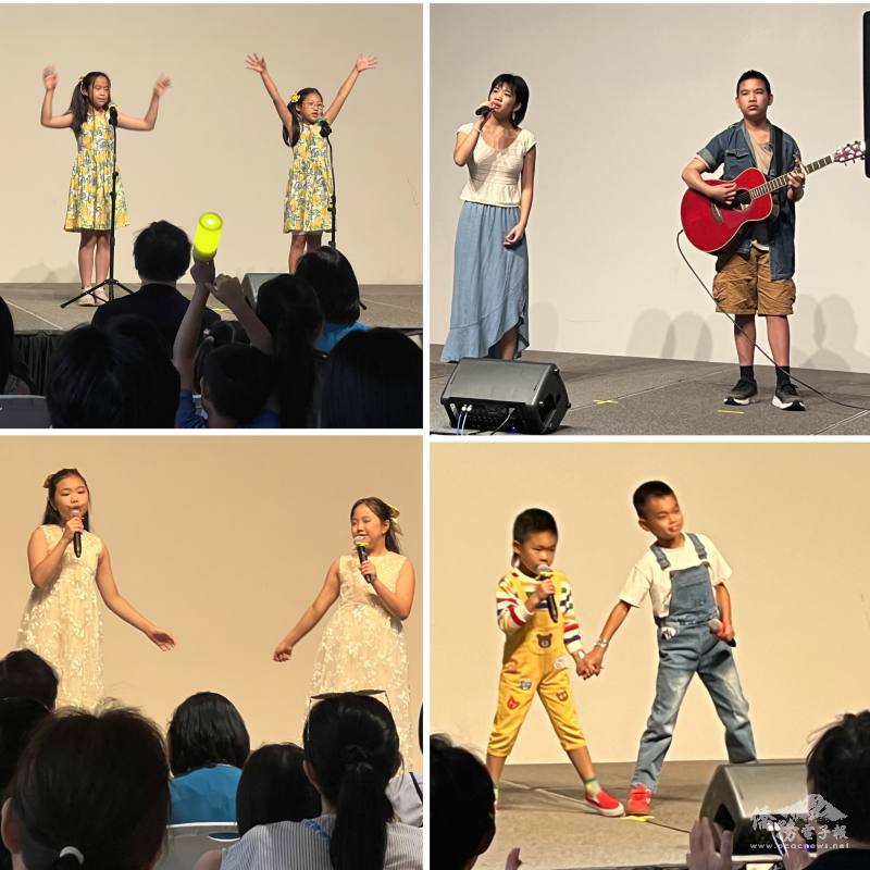 雙人組演唱：李喬因/王菲菲〈檸檬樹〉(左上)、張彩韻/王米粒〈如願〉(左下)、蘇采希/蘇采騰〈無眠〉(右上)、李旻澤/李旻軒〈童年〉(右下)