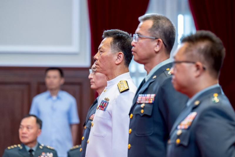 中華民國115年7月份將官晉任授階典禮